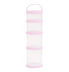 4 Tier Snack Pots - Light Pink