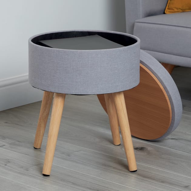 Home Storage Stool | Home Bargains