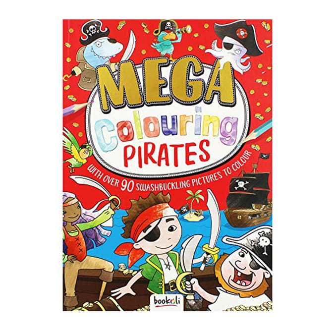 Mega Colouring - Pirates 