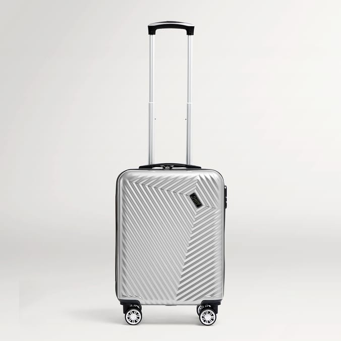 Salisburys Hard Shell Suitcase - Silver