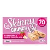 Skinny Crunch Light Raspberry & White Chocolate 5 Bars Snack x10