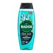 Radox Men 2In1 Feel Energised 450ml - Marine Minerals & Eucalyptus  