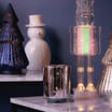 Frosted Spirit Large Mercury Candle Holder