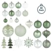 Festive Feeling Christmas Baubles 80 Pack