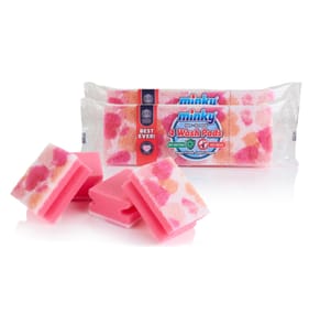 Minky 4 Heavy Duty Wash Pads x2