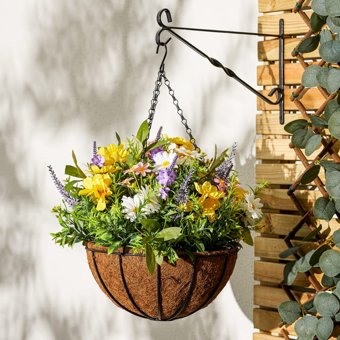 Jardin Artificial Chrysanthemum Hanging Basket