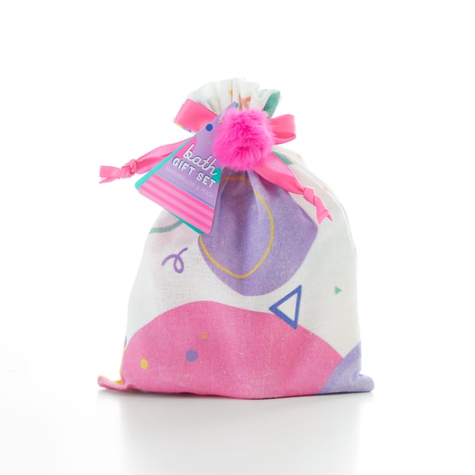 Brights Cotton Bag Bath Set