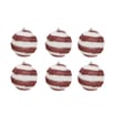  Festive Feeling 10cm Baubles 6 Pack