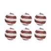 Festive Feeling 10cm Baubles 6 Pack