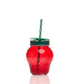 The Outdoor Living Collection Strawberry Glass Tumbler