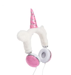 Dreamer Unicorn Wired Headphones - Pink