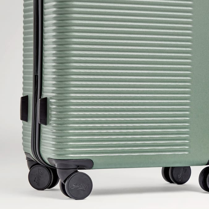 Salisburys Hard Shell Lisbon Expandable Suitcase - Green