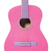 Classic 36" Junior Pink Guitar