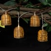 Firefly 10 Rattan String Lights