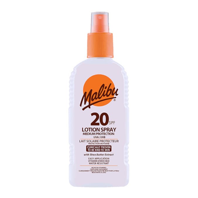 Malibu Lotion Spray 200ml - SPF20