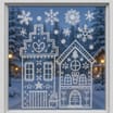 Festive Feeling Christmas Frosty Window Stickers Assorted