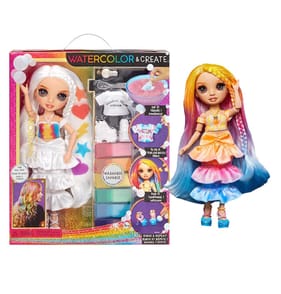 Rainbow High Watercolor & Create Fashion Doll - Brown Eyes