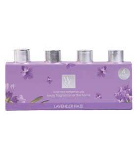 Wickford & Co Scented Refresher Oils 4 Pack - Lavender Haze