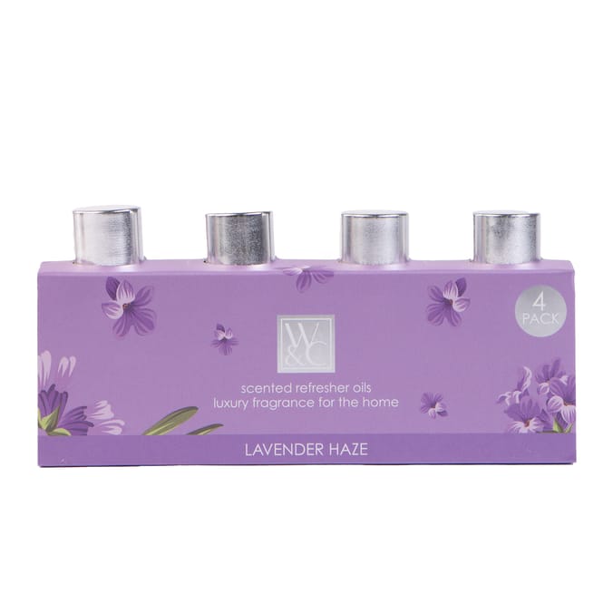 Wickford & Co Scented Refresher Oils 4 Pack - Lavender Haze
