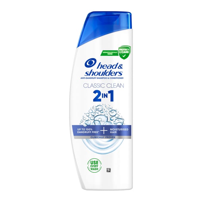 Head & Shoulders Classic Clean 2in1 Anti Dandruff Shampoo 250ml