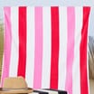 Hello Summer Stripe Beach Towel