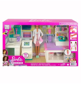 Barbie Fast Cast Clinic Playset