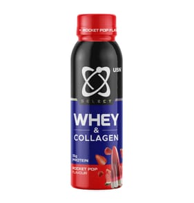 USN Select Whey & Collagen Shot 100ml - Rocket Pop x24