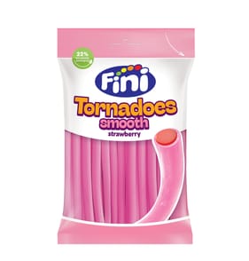 Fini Tornadoes Smooth Strawberry 160g