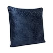 Home Collections Geo Velvet Cushion - Navy