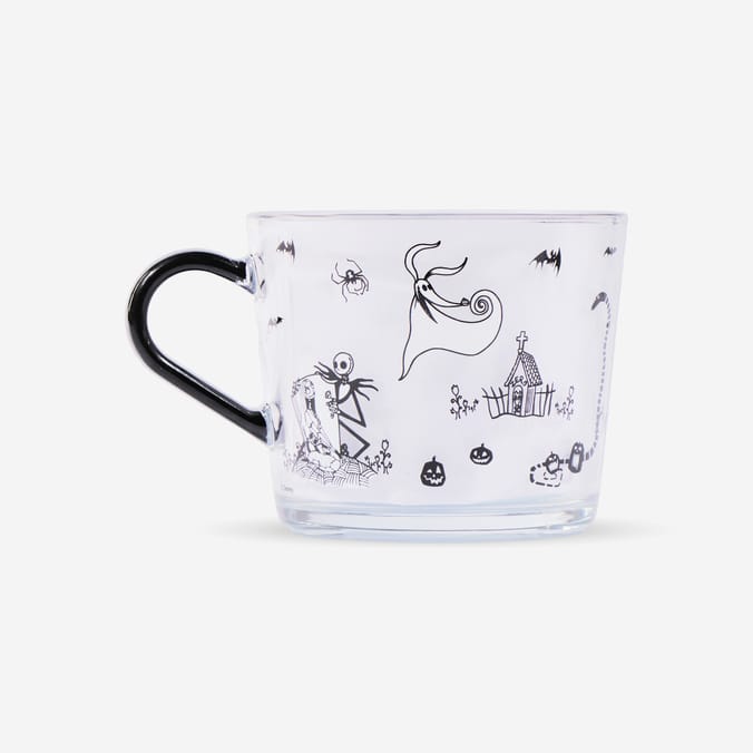 Disney Nightmare Before Christmas Glass Mug
