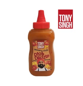  Tony Singh Dip & Drizzle Sauce 350g - Mango & Chilli