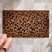 Home Collections Printed Pattern Coir Matt - Leopard