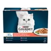 Gourmet Perle Country Medley Mini Fillets in Jelly Wet Cat Food 12 x 85g