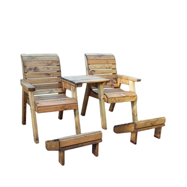 Charles Taylor 2 Seat Lounger Set HB118 Home Bargains