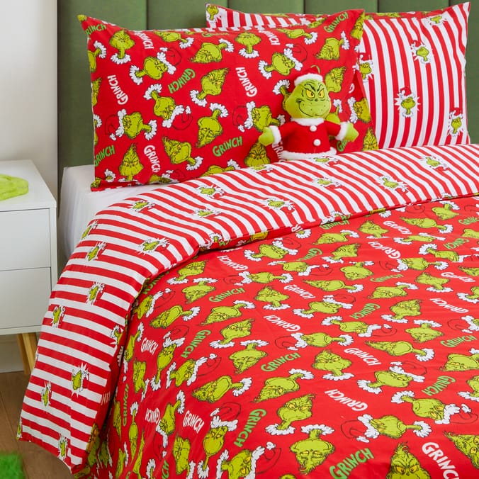 The Grinch Reversible Duvet Set - Double