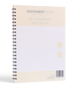 Stationery Store A4 Ringbound Notebook
