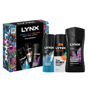 Lynx Trio Gift Set - Excite, Ice Chill & Jungle Fresh