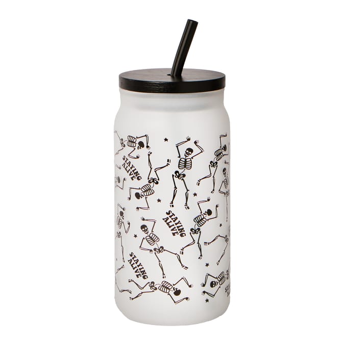 Halloween Glass Mason Jar