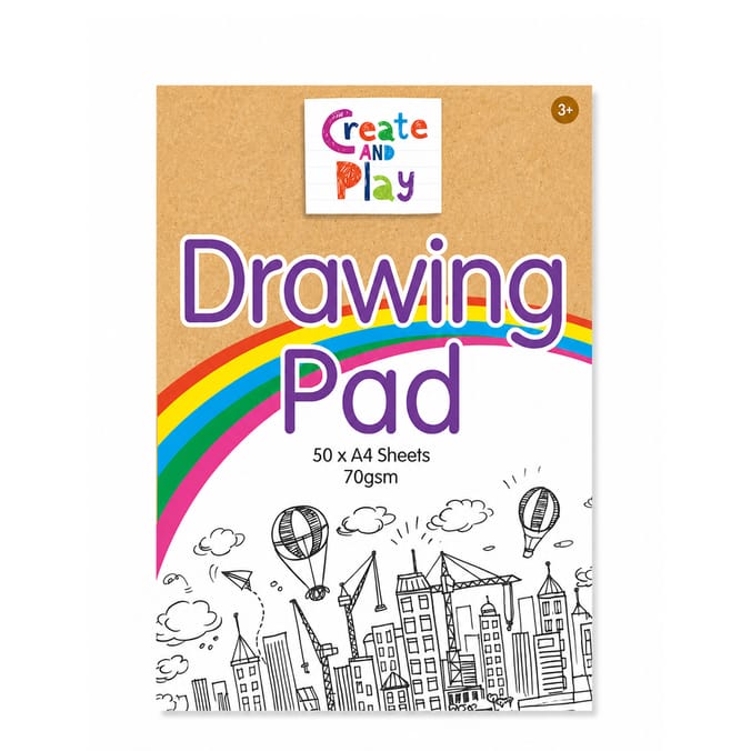 Create & Play A4 Drawing Pad
