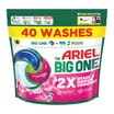 Ariel The Big One Pods Washing Liquid Capsules 40 Washes - Pink Blossom