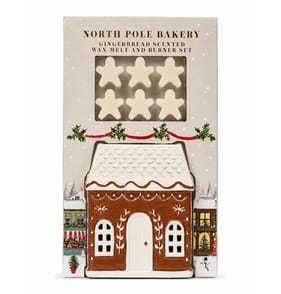 Candy Cane Christmas Wax Burner Set - North Pole Bakery 