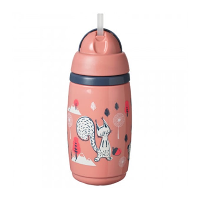 Tommee Tippee Superstar Insulated Straw Cup 260ml - Pink