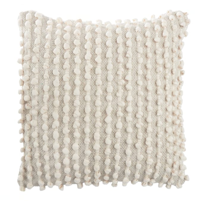 Home Collections Cream Bobble Cushion 45x45cm