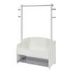 Liberty House Toys Kids Hanging Rail with Extra Storage