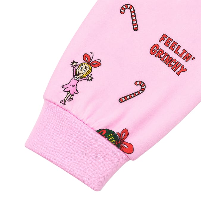Grinch Pink Fleece Pyjamas