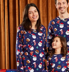 Originals Christmas Print Pyjama Set - Ladies