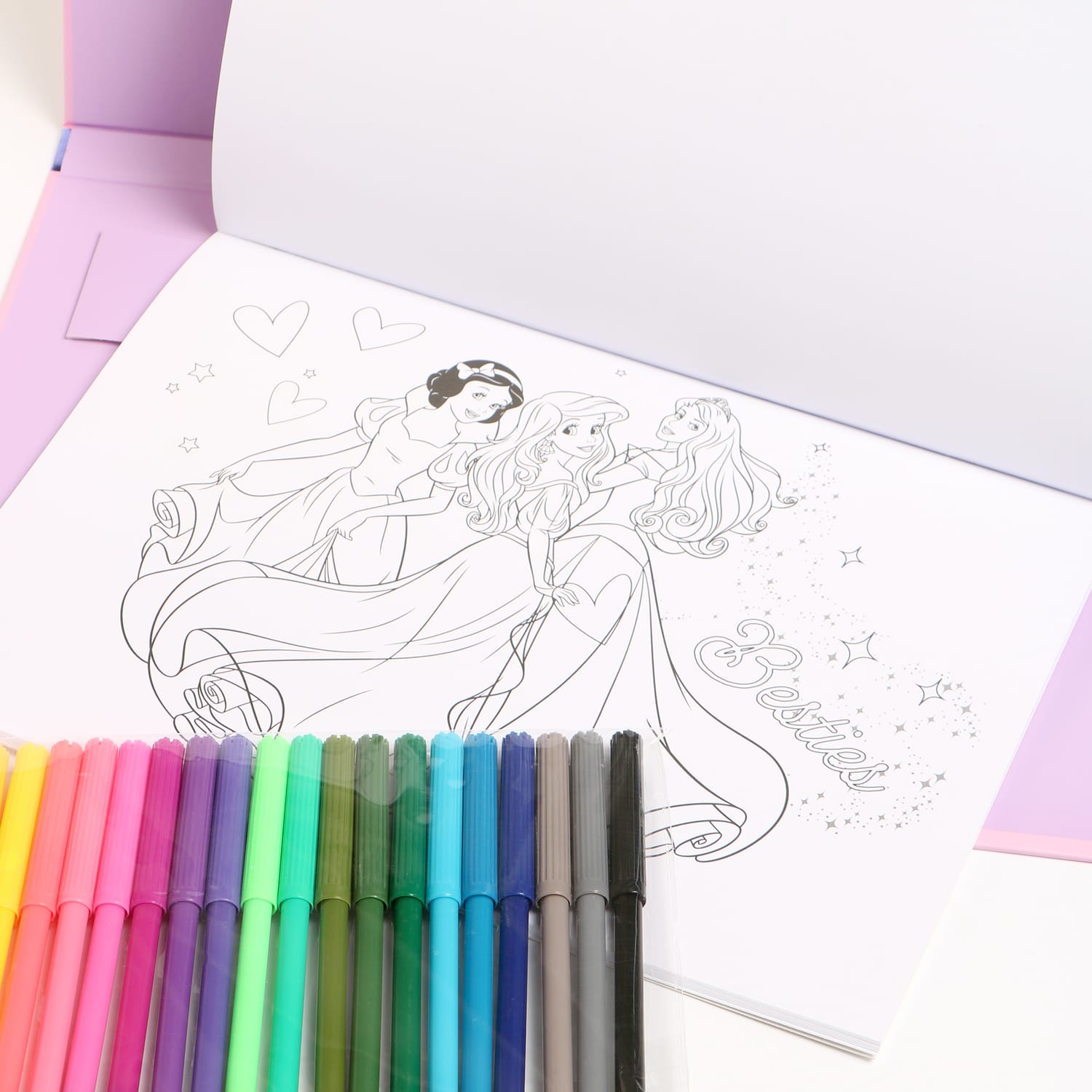 Disney Princess Colouring Set | Home Bargains