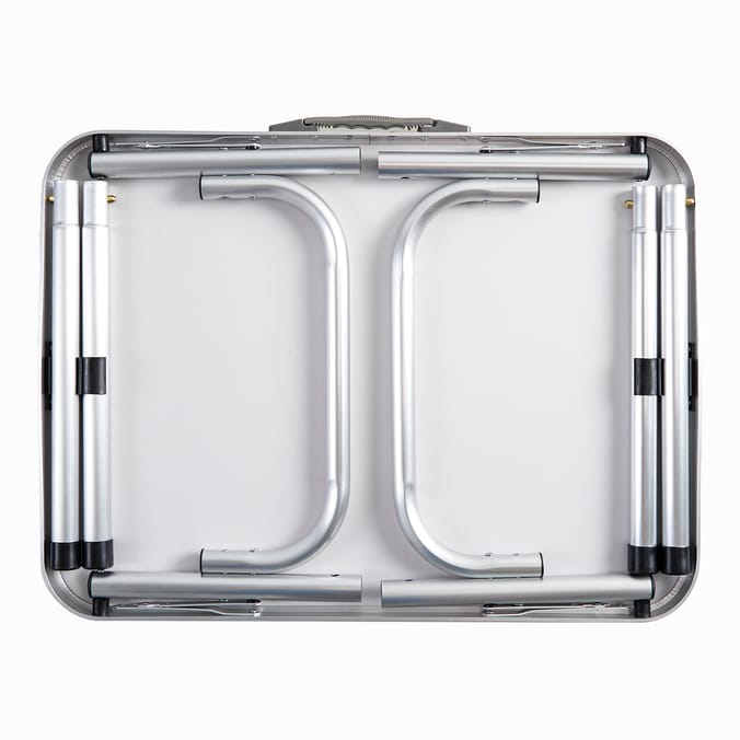 Lakescape Aluminium Frame Foldable Table with Carry Handle