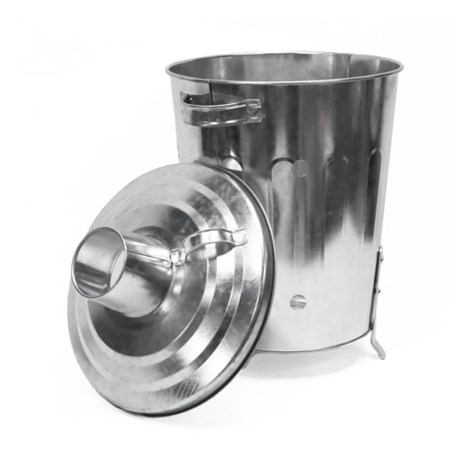 Jardin Compact Galvanised Metal Incinerator 18l