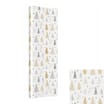 Festive Feeling Luxury 4M Wrapping Paper - Silver Trees